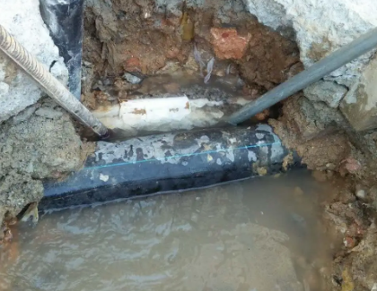 金平测漏水之水管漏水